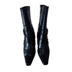 CL by Chinese Laundry Black Filene Ankle Boot Size 6M
